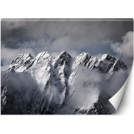 Carta Da Parati, Montagne in inverno - 100x70 (1/5)