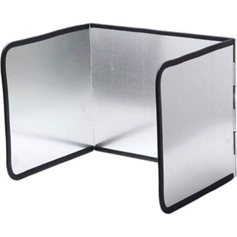 Plaque Anti Projection Cuisine Pliable Protection D'écran Anti-éclaboussures, Protection pour la Cuisine et Plaque de Cuisson,Protection d'écran Anti-éclaboussures pour cuisinière (S) (1/5)