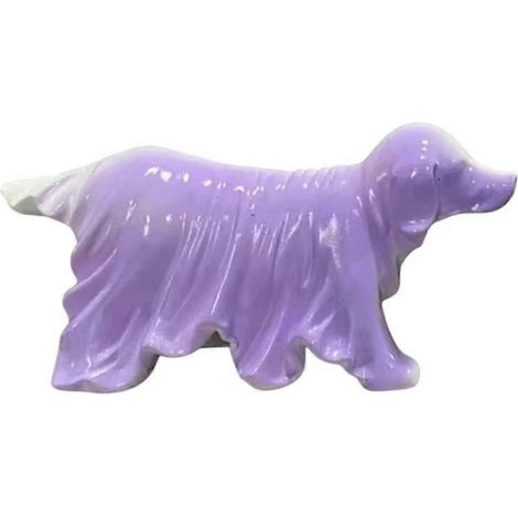 Statue de chien fantôme pour Halloween, figurine de chien promeneur en résine, décoration pour la maison, les fêtes et les festivals. (1/5)
