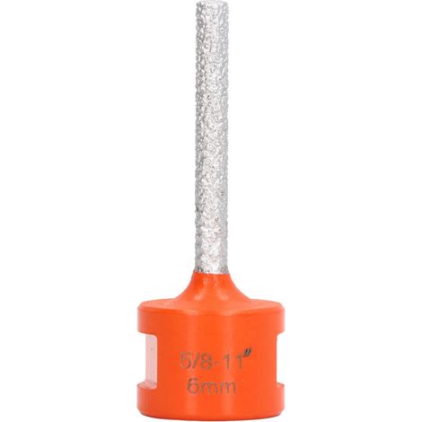 Fraise diamantée pour agrandir, façonner et tailler le granit et le quartz - 6mm / 0.24in (1/5)