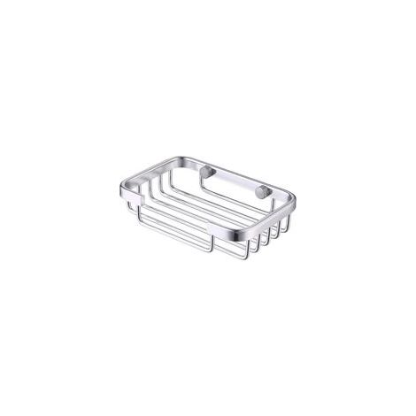 Porte Savon Mural Vis Porte Savon Douche Aluminium Boite a Savon Argent (1/5)