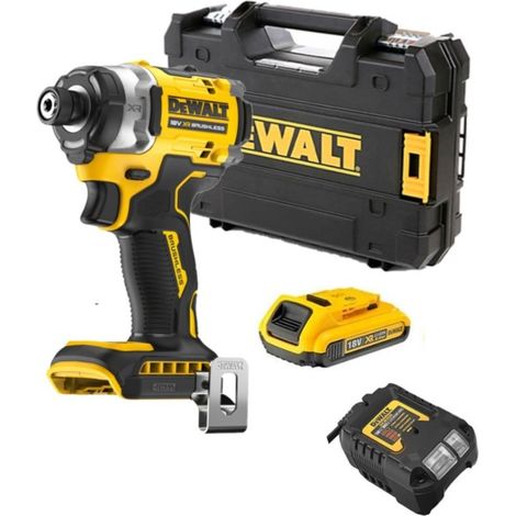 Dewalt DCF860D1T-QW Visseuse à chocs XR 282Nm 18V 1 x 2.0Ah batterie + chargeur en Coffret TSTAK