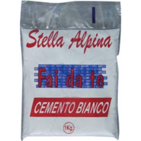4 x CEMENTO BIANCO DA 5 KG SELF SERVICE