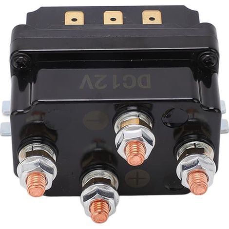 Interrupteur de treuil 250A étanche ABS cuivre solénoïde 12V pour VTT/SSV véhicules tout-terrain (1/5)