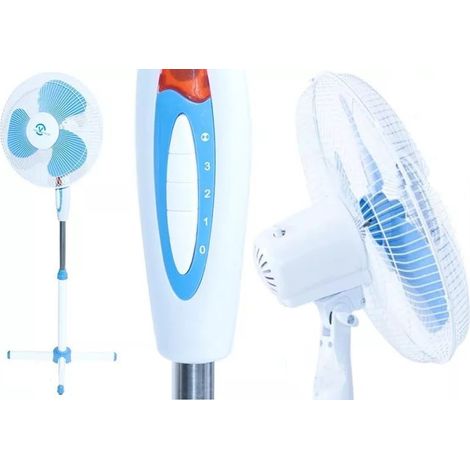 ZW41 VENTILATORE GRANDE, DA TERRA, REGOLABILE, CON OSCILLAZIONE, 230V