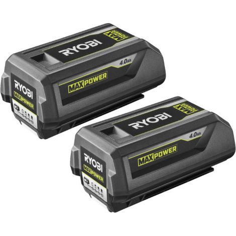 Lot de 2 batteries Lithium+ 36V RYOBI - 4.0Ah - RY36B40B