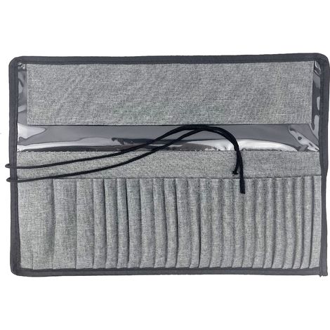 Set de 24 pinceaux d'art mixte avec couteau à palette et sac à peinture pour acrylique, aquarelle, huile et beaux-arts (1/4)