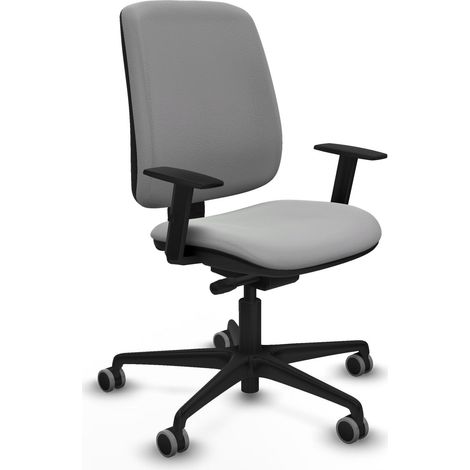 Bürostuhl piqueras y crespo Alares hellgrau Kunstleder (1/2)