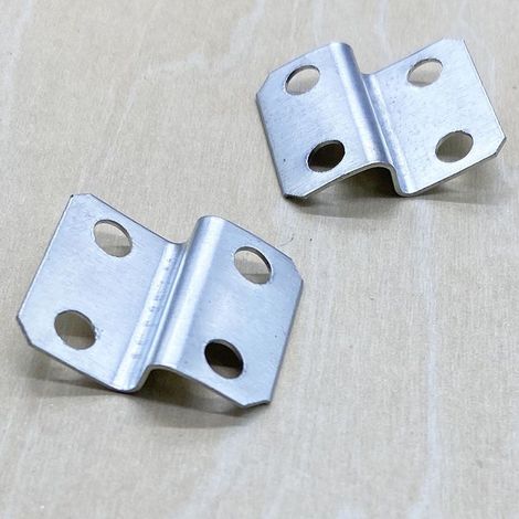 Photo frame accessories: back panel mounting bracket, four-hole Z-shaped pressure plate, trapezoidal metal mounting bracket, iron corner protector (1/5)