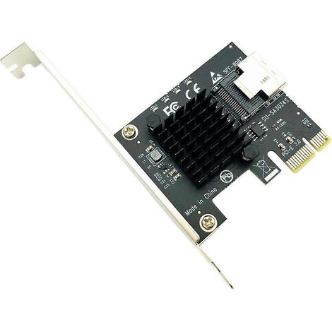 Carte adaptatrice PCI-E 1x vers Mini SAS SFF-8087 Mini PCI Express X1 2.0 pour le minage sous Linux (1/5)