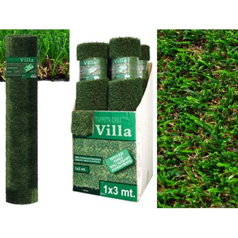 Alfombra de césped artificial Villa 2x3 m – Alta densidad – Ideal para espacios exteriores elegantes