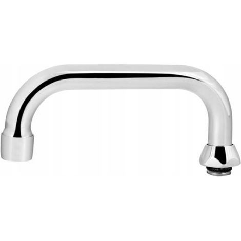 Bec Pour Robinet Batmix Type C - 33 cm - Raccord 3/4 Pouces - Chrome - 1 Pièce