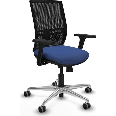 Chaise de bureau piqueras y crespo Yunquera moutarde mousse bois (1/2)