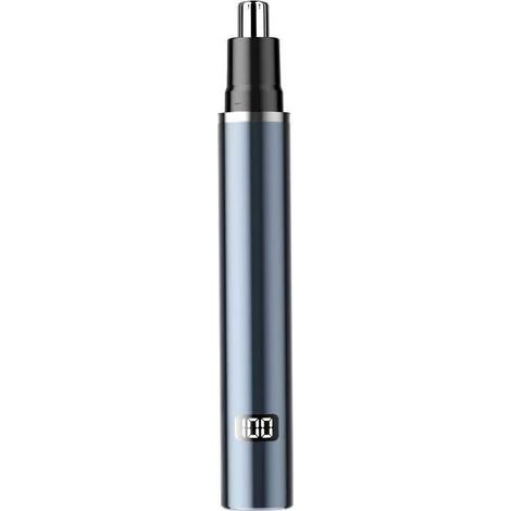 Trimmer peli del naso elettrico Trimmer naso Trimmer naso ricaricabile Cleaner naso - Trimmer-capelli-orecchie - LCD - Unisex - Blu - in Lega di alluminio / ABS (1/5)