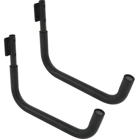 Support mural en acier pour kayak, 1 paire, avec mousse protectrice, crochets géants 45 kg pour garage, universels pour canoë, grand skateboard, planche de surf (1/5)