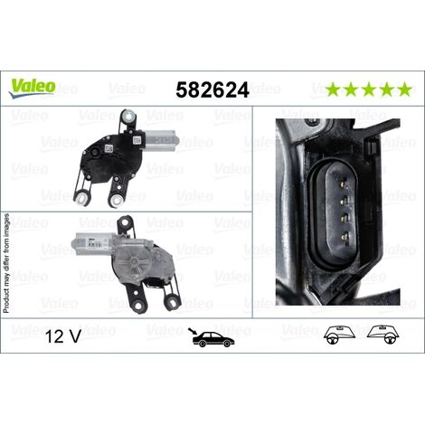 Moteur d'essuie-glace Valeo 582624 CUPRA 1S6955711A 1S6955711B 5G0955711C