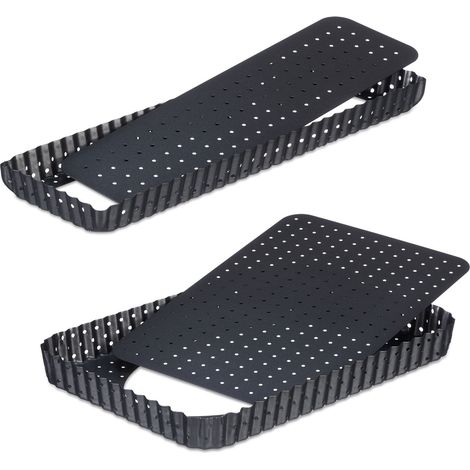 Juego de 2 moldes para tartas con agujeros (1/5)