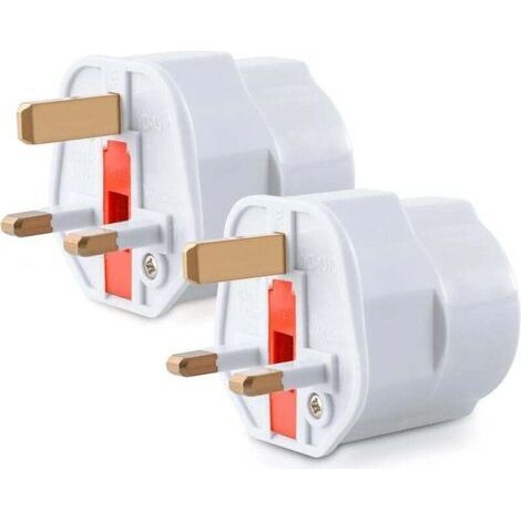 UK Type G Plug Adapter Compact Travel France To United Kingdom Multi Country Compatible (1/4)