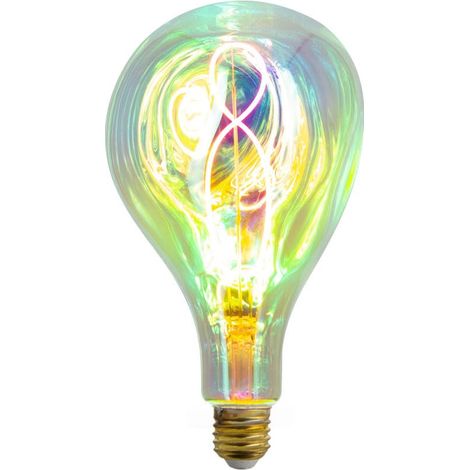 Xanlite Lampadina Unicorn, filamento LED, effetto arcobaleno, attacco E27 (1/5)