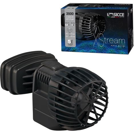 Sicce xstream 3.500 l/h pompa di ricircolo e di movimento per acquari marini e dolci (1/5)