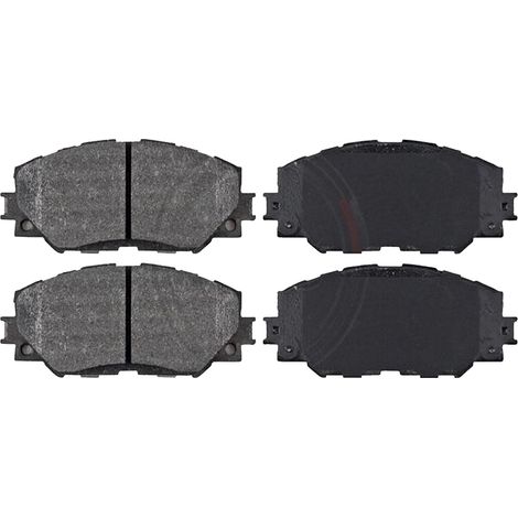 KIT PASTIGLIE FRENO ANTERIORI compatibile con TOYOTA VERSO S (P12) / PASTIGLIE FRENANTI AUTO OEM P 83 082, / SOSTITUZIONE DIRETTA / BASSA POLVERE / SILENZIOSO (1/4)