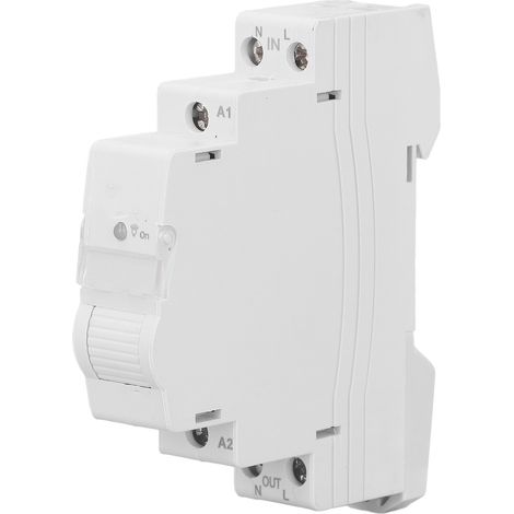 Compteur d'énergie intelligent, minuterie à commande unique et liaison unique avec moniteur de consommation électrique CA 100-240 V ATMS1602 (1/5)