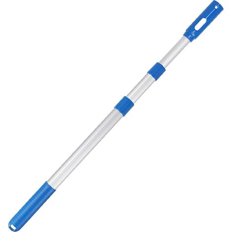 Perche Télescopique Pour Piscine - Aluminium - Rétractable 90 cm - Pour Brosses Et Filets De Nettoyage - 1 Pièce (1/5)