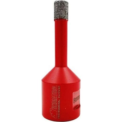 TAISHENGDA-Ineasicer 8-mm-Diamantkernbohrer mit M14-Gewinde für Trockenbohrungen in Porzellan, Fliesen, Granit und Marmor (1/5)