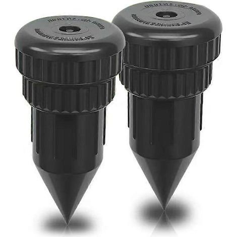 Lot de 2 boîtes à clés factices avec arroseur automatique, cache-clés et coffre-fort étanche, protection contre la terre et la pluie du jardin. (1/5)