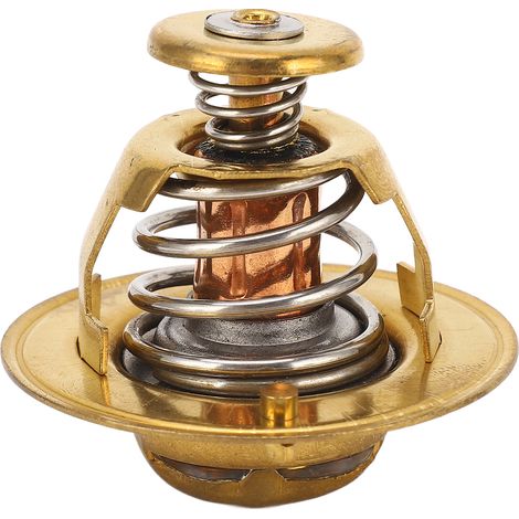 Thermostat moteur 82℃ 600‑421‑6110 pour Komatsu PC200‑5, PC220‑5, 6D95 - Pièce détachée en alliage pour engins de chantier (1/5)