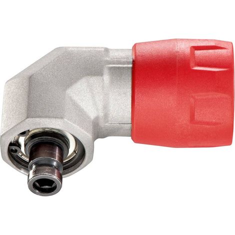 Metabo – Renvoi d'angle à changement rapide 62726100 – Douille 1/4" – Réducteur en acier spécial – Pour espaces confinés – Vissage jusqu'à 28 Nm