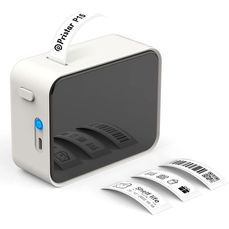 Etiquetadora Termica - Bluetooth - Impresion De Codigos De Barras Y QR - Para Oficina En Casa Y Comercio - 1 Unidad (1/5)