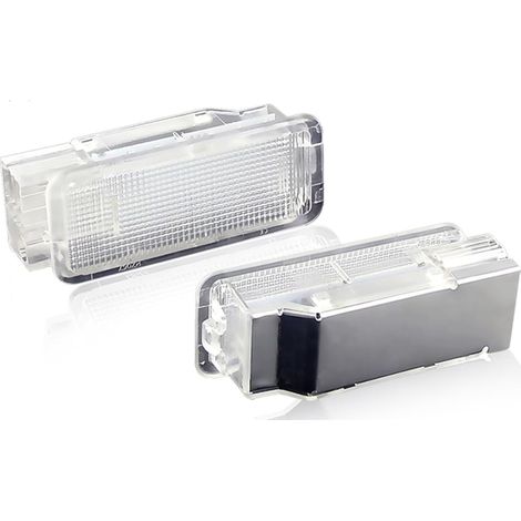 Set of 2 LED Car Boot Lights / Glovebox / Atmosphere Lighting - Compatible with Citroen C2, C3, C4, C5, C6, C8 (1/5)