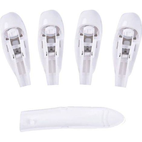 Têtes de brosse à dents de rechange Sensitive compatibles avec Oral-B Cross Action Power 3733 et 4732, tête rotative et poils crois