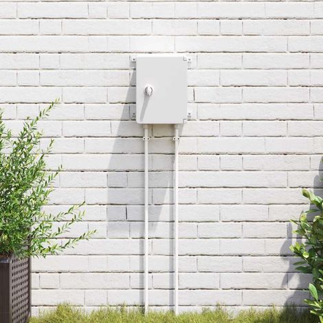 Steuerungsschrank Grau 25 x 13 x 24 cm ABS Kunststoff