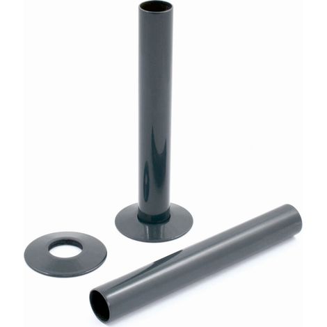 Heatwave 130mm Decorative Pipe Sleeve Kit Basalt Grey
