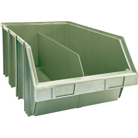 Contenitore sovrapponibile in PEHD modello 5KD - Verde - Mobil Plastic
