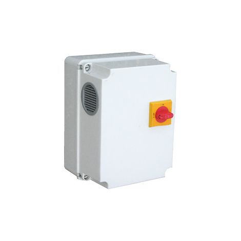 Coffret variateur de fréquence 1 vitesse 230V mono/230V tri avec filtre intégré 1,1kW et interrupteur de proximit NATHER 548821