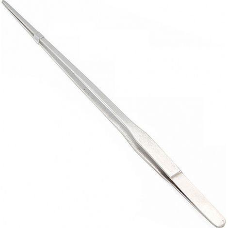 TrAdE Shop Traesio - Pinza Pinzetta Per Pianta Piante 27 Cm Clip Per Acquario In Acciaio Pulizia -