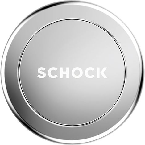 Schock Comfopush in Chrom Druckknopf-Betätigung für Schock Spülen (1/2)