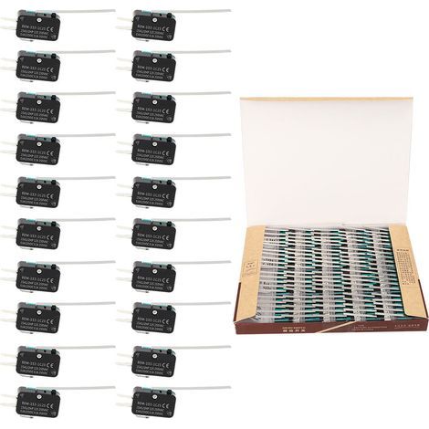 BEM 250VAC 15A Mikroschalter, 100 Stück, Auto-Reset-Betriebsmodus für elektronische Geräte 153-1C25 (1/5)