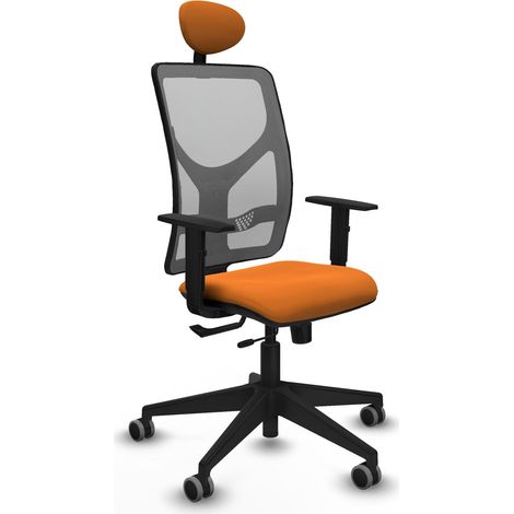 Sedia da ufficio piqueras y crespo Motilla grigio comfort lombare (1/2)