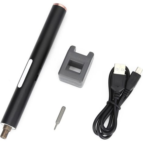 Tournevis Électrique USB - Batterie Au Lithium Rechargeable - Pour Démontage Électronique Et Mobilier - 1 Pièce (1/5)