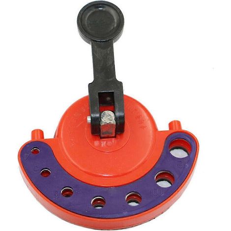 Outil de positionnement réglable pour perçage du verre et des carreaux (4 à 12 mm) - Idéal pour les miroirs. (1/5)