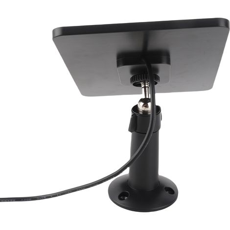 Chargeur de panneau solaire 10W, professionnel, efficace, IP65, Portable, alimenté pour projecteur annulaire, caméra Stick Up (1/5)