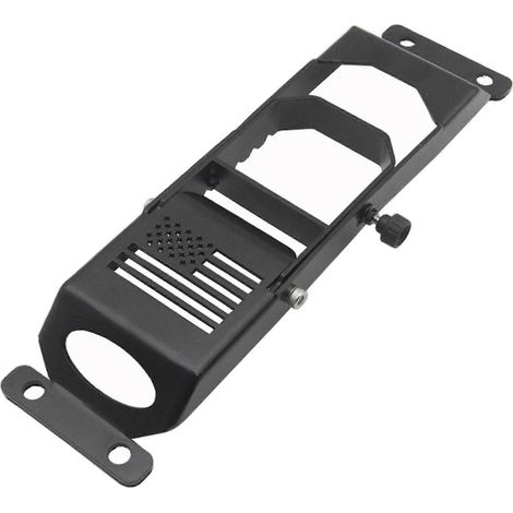Marchepieds métalliques compatibles pour Jeep Wrangler JK 2007-2017, charnières de porte de rechange noires, 2 pièces AQWHBYV (1/4)