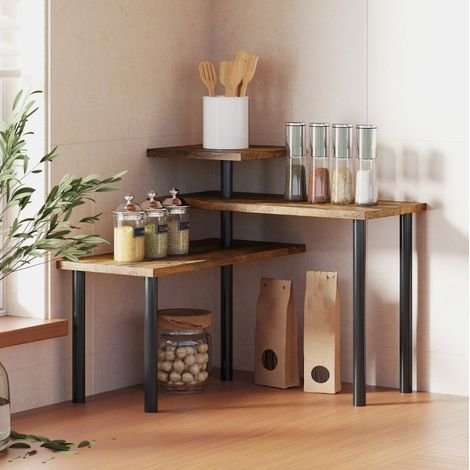 Regal Aufbewahrung drehbar 40 x 18 x 36 5 Holz OKMYHOME (1/5)