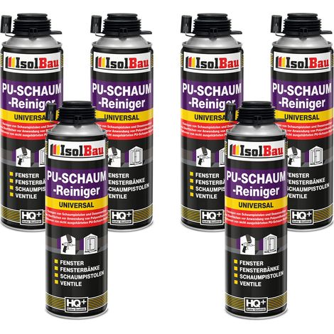 Pistolenreiniger PU Schaum Entferner 6 x 500 ml Schaumpistole Reiniger (1/5)