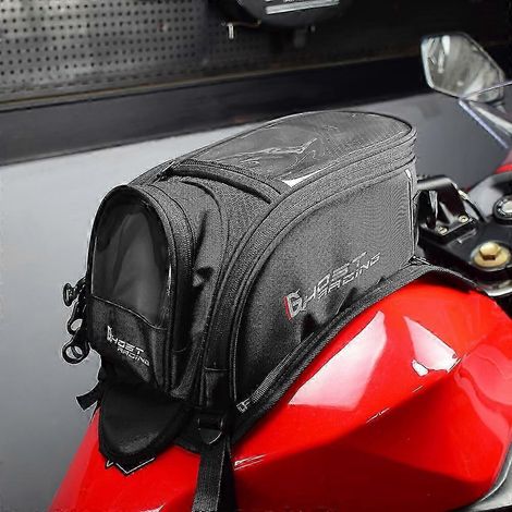 Sacoche magnétique pour moto Ghost Racing, écran tactile, navigation, réservoir de carburant anti-poussière, sacoche de ceinture pour pilote ( ) (1/2)