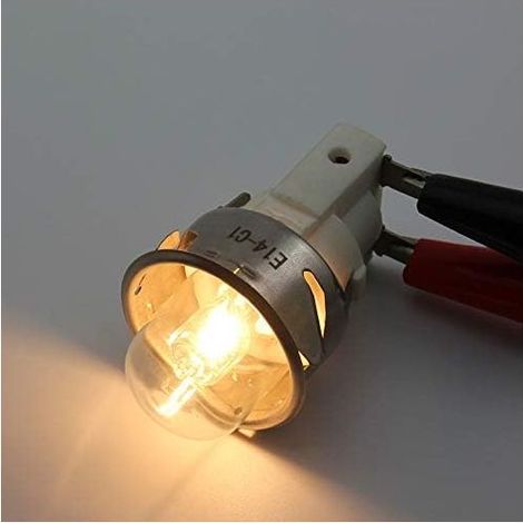 1x E14 Haute Température Ampoule 500 Degrés 25w Halogène Bulle Four Ampoule-subaoe